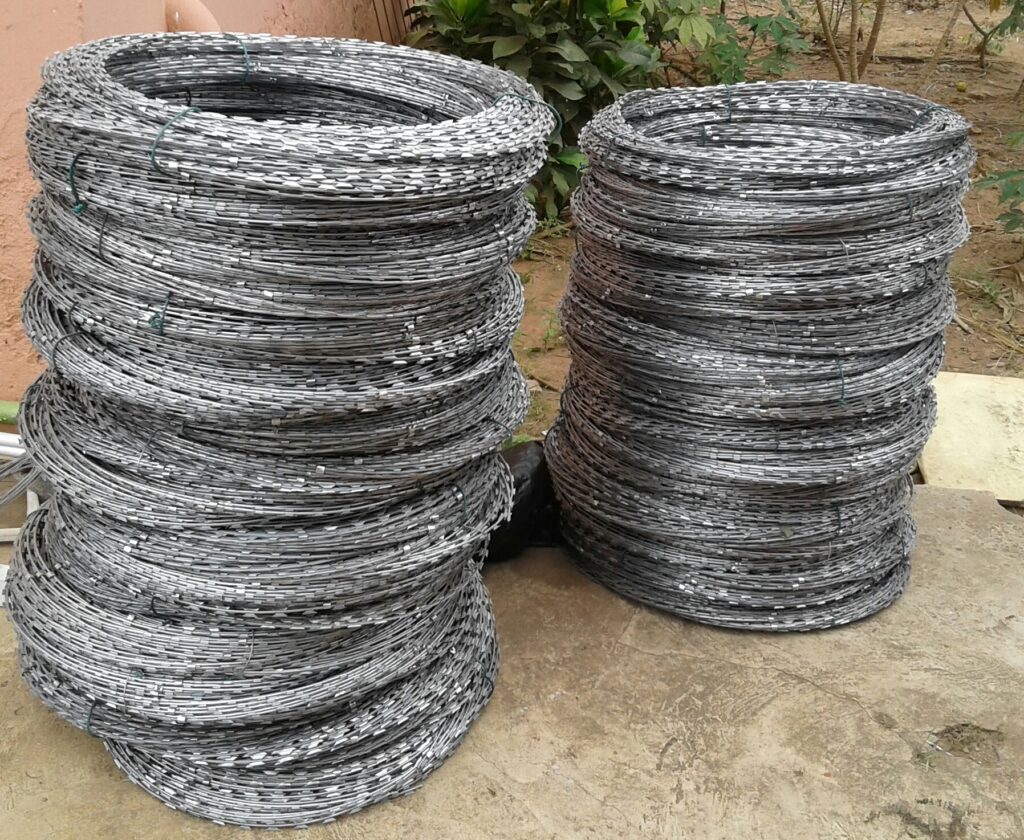 security engineering solutions 650mm concertina razor coils