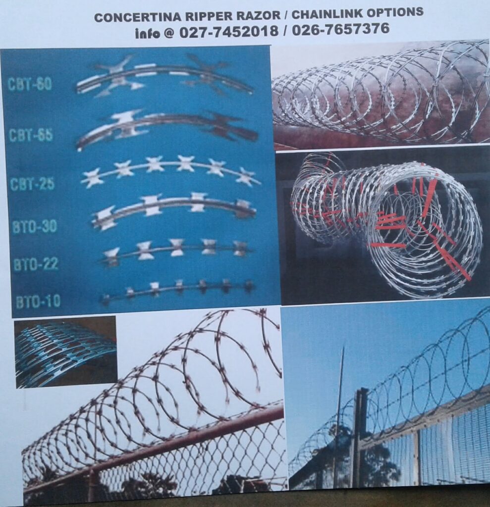 security engineering solutions concertina razor wire specification